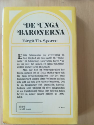 B. Sparre, De unga baronerna