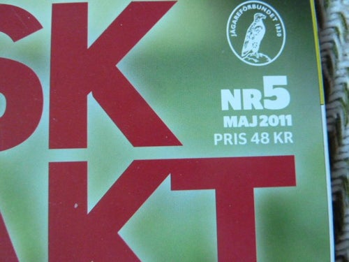 SVENSK JAKT, 2011 NR 5, FOTOKURS FÖR JÄGARE, TIDNING