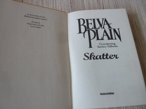 SKATTER, B. PLAIN, 1993,  BÖCKER