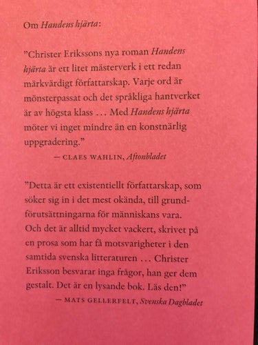 LÄGG EN SLANT UNDER TUNGAN Rapporter från ett laboratorium Christer Eriksson