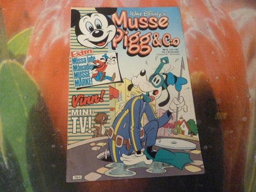 MUSSE PIGG & CO, NR 6 - 1987, TIDNING