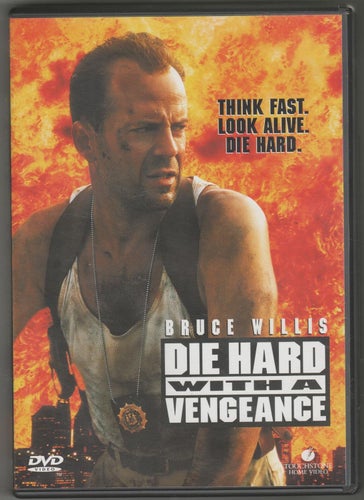 DVD - DIE HARD - WITH A VENGEANCE - MED BRUCE WILLIS