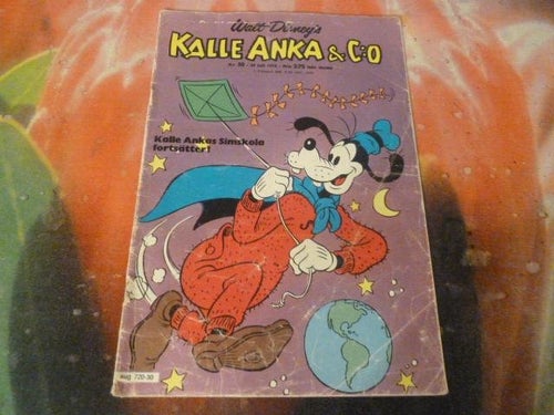 KALLE ANKA & CO, NR 30 - 1975, TIDNING
