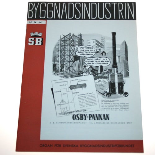 Byggnadsindustrin - 1947 - NR 3