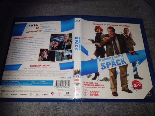 Kommissarie Späck (Blu-ray), av Fredde Granberg med Leif Andree, Cecilia Frode