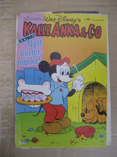 Kalle Anka & C:O Nr:46-1985