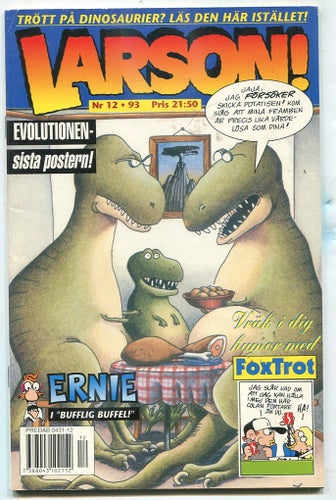 Larson 1994 nr 12 Ernie, Foxtrot, Bizarro, Herbert, Quino