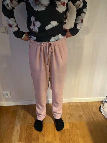 Snygga ljus rosa byxor soul river s 36/38