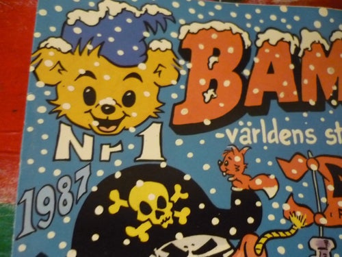 TIDNING, BAMSE, NR 1 - 1987