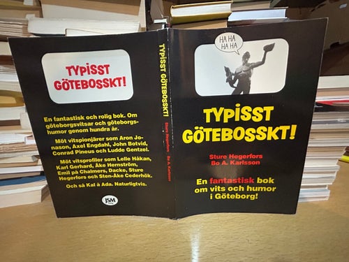 Typisst götebosskt! Vits och humor i Göteborg av Sture Hegerfors, Bo A. Karlsson