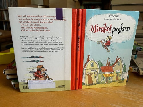 Mirakelpojken av Ulf Stark, bok, SM, Very good