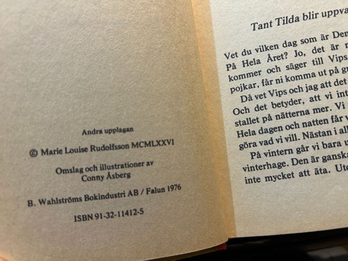 Vitnos räddar Guldvinge av Marie Louise Rudolfsson, Very G+, Wahlström nr 415