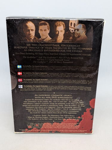 The Godfather - The Coppola Restoration - DVD Box - Svensk text