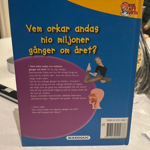 Vem orkar andas nio miljoner gånger om året?