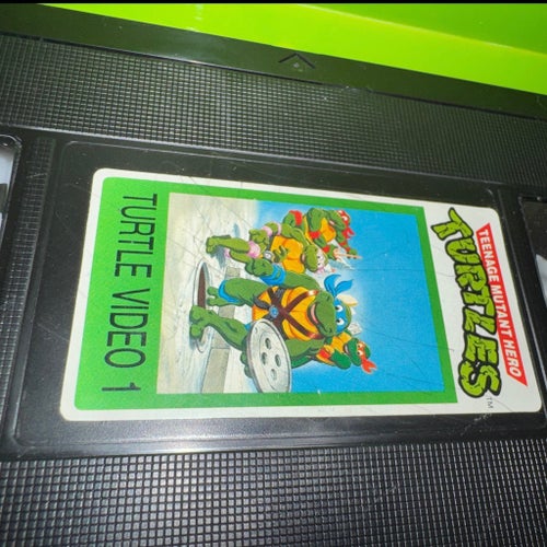 Teenage Mutant Hero Turtles: Så Började Det Hela VHS