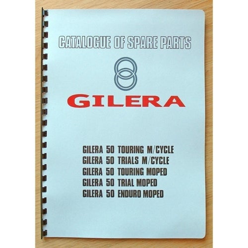 Reservdelskatalog Gilera 50 Touring Trials Trial Enduro