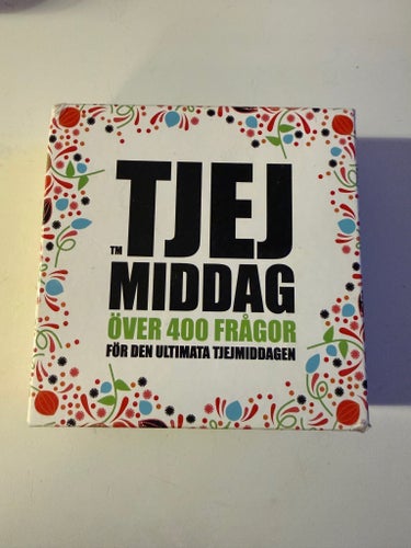 Tjejmiddag Sällskapsspel med över 400 frågor