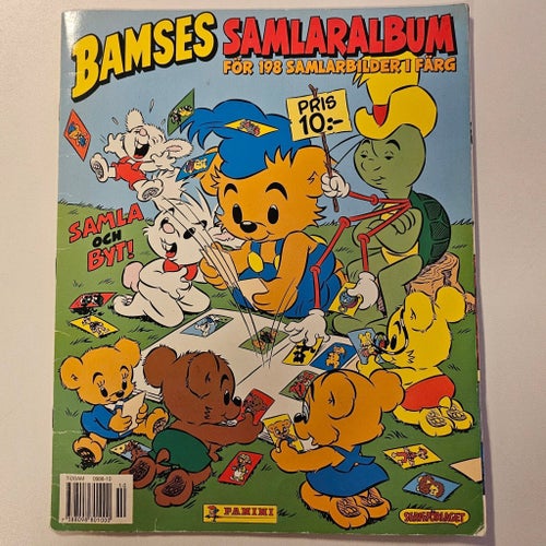 Bamses Samlaralbum Panini 1996