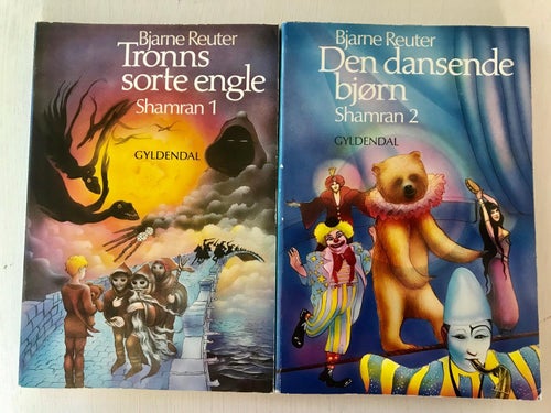 SHAMRAN 1 Den dansende bjørn + SHAMRAN 2 Tronns sorte engle Bjarne Reuter