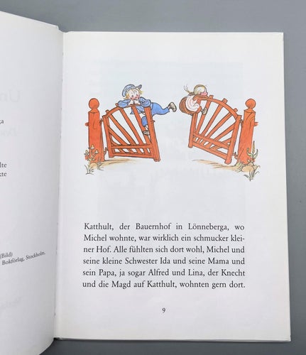 Michels Unfug Nummer 325 av Astrid Lindgren (inbunden på tyska, German)