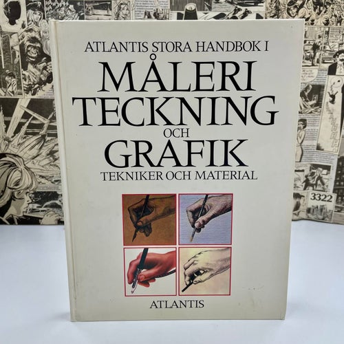 Atlantis stora handbok i måleri teckning och grafik ISBN: 9174861204