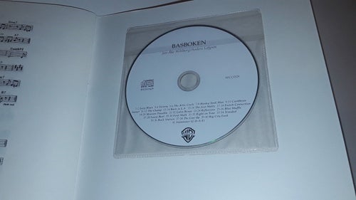 Basboken av Anders Löfgren & Jan-Åke Wihlborg med cd skiva