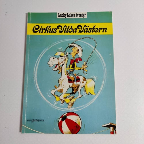 Lucky Lukes äventyr 6 - Cirkus Vilda Västern