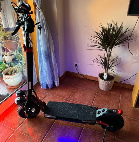 800W 48V 15Ah 45 km/h hopfällbar elsparkcykel med LCD display, elektrisk skoter