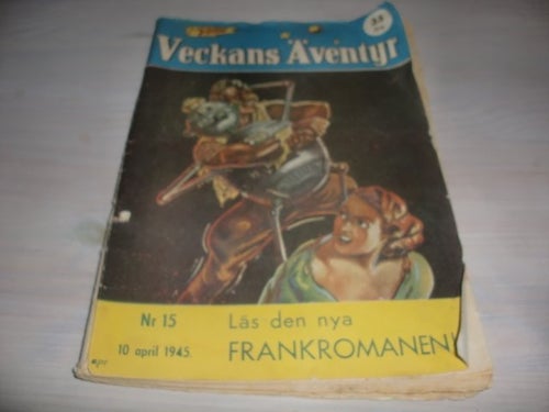 Veckans Äventyr 1945 nr 15