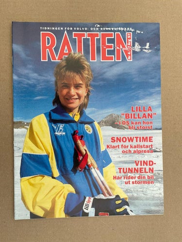 VOLVO Tidning Ratten 1987 Nr. 4 bl. 145 Express Bildrepotage
