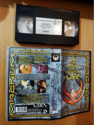 Magnum - On the wings of heaven 'live'. VHS
