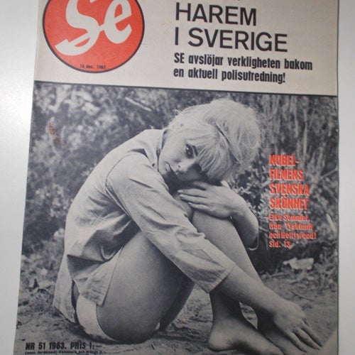 SE Nr 51 1963 Elke Sommer Annie Lindahl Birgitta Stenberg