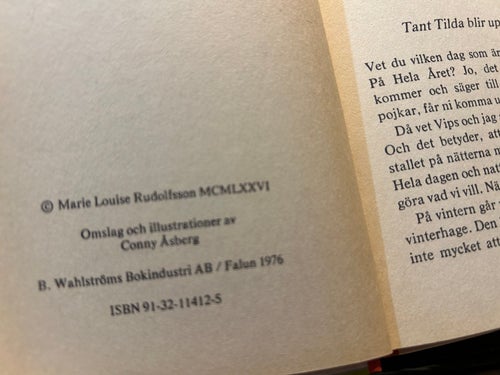 Vitnos räddar Guldvinge av Marie Louise Rudolfsson, Very G+, Wahlström nr 415