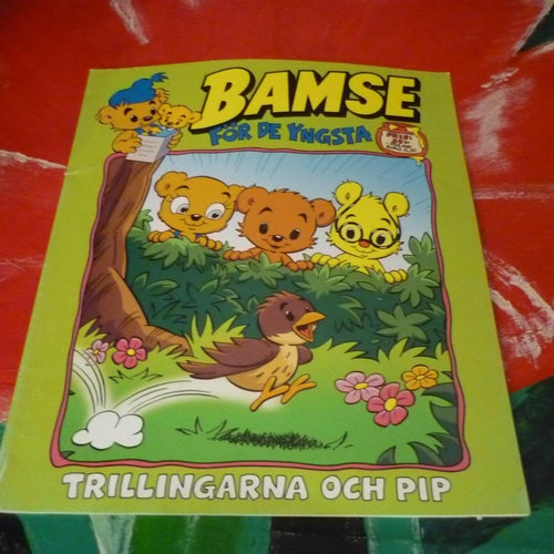 TIDNING, BAMSE FÖR DE YNGSTA, TRILLINGARNA OCH PIP