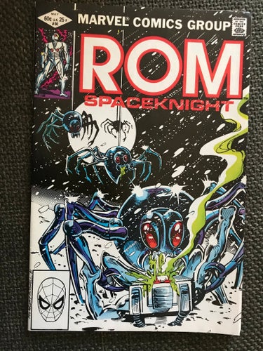 ROM Spaceknight #30, Bill Mantlo, 1982