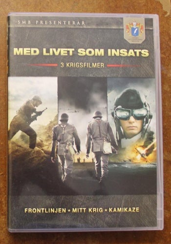 Med Livet Som Insats - 3 Krigsfilmer DVD