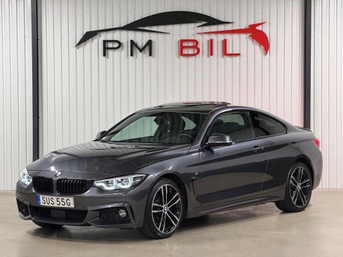BMW 420d xDrive Coupé M-Sport Taklucka Cockpit H&K Adaptivfarth.