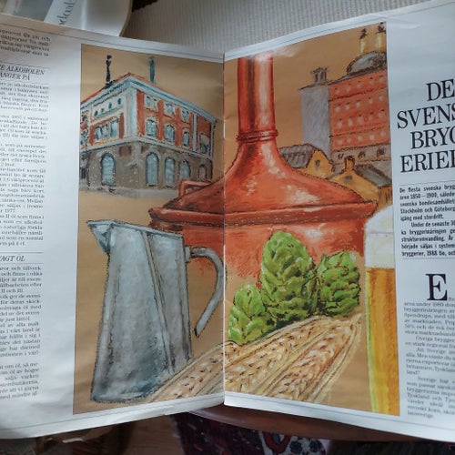 Tidningsurklipp om Öl 1990