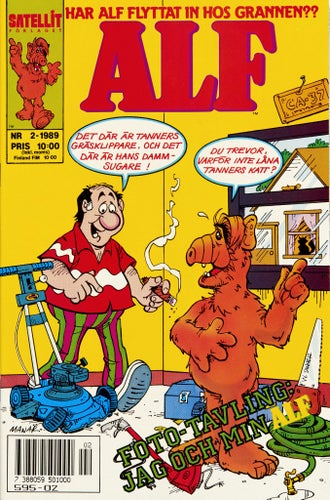 Alf Serietidning 1989 nr 2 (Oläst arkivex)