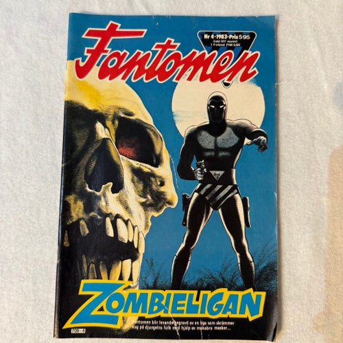 Fantomen - Zombieligan, Nr 4, 1983