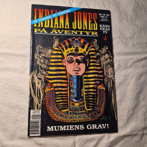 Indiana Jones på äventyr: Mumiens grav!, 1993