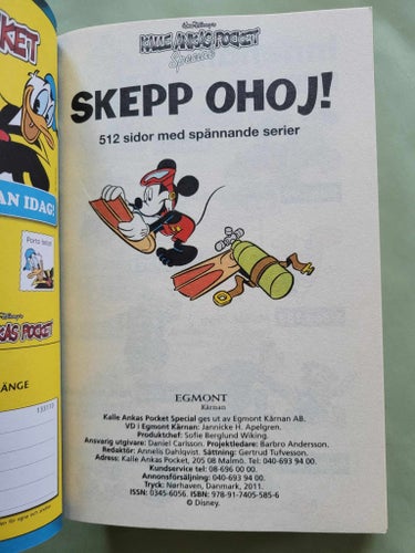 Kalle Ankas pocket special - Skepp Ohoj!