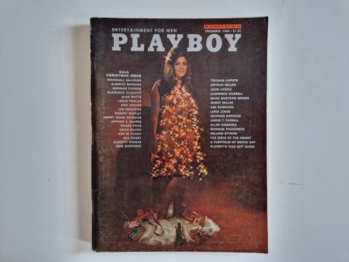 Playboy magazine December 1968 - poster kvar