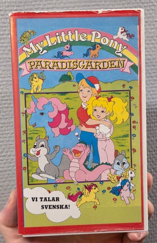 My Little Pony - Paradisgården (1986) VHS (Trefa)