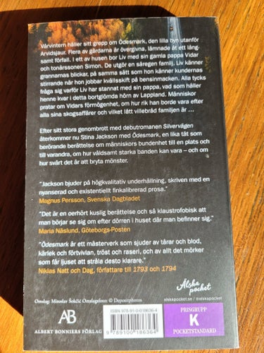 Ödesmark av Stina Jackson, 2020, POCKET