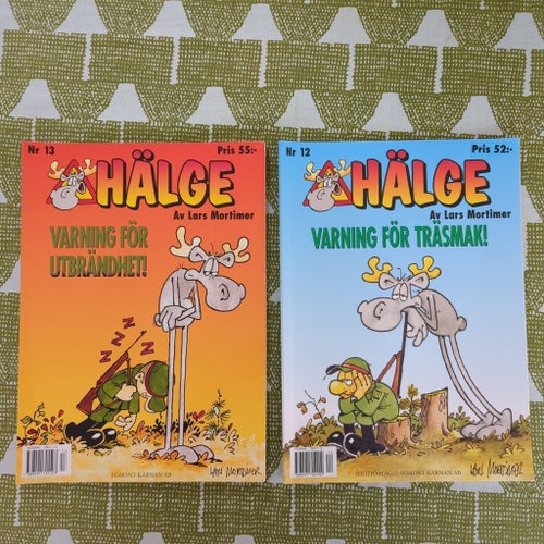 Seriealbum HÄLGE och BERTS DAGBOK