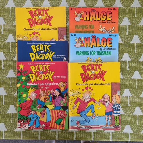 Seriealbum HÄLGE och BERTS DAGBOK