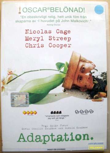 ADAPTATION (2002) (NICHOLAS GAGE/MERYL STREEP) R2/Sv.text