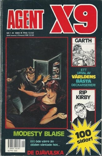 Agent X9 Nr. 1 1989 - Modesty Blaise