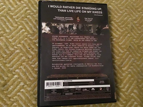 CHE ARGENTINAREN DVD